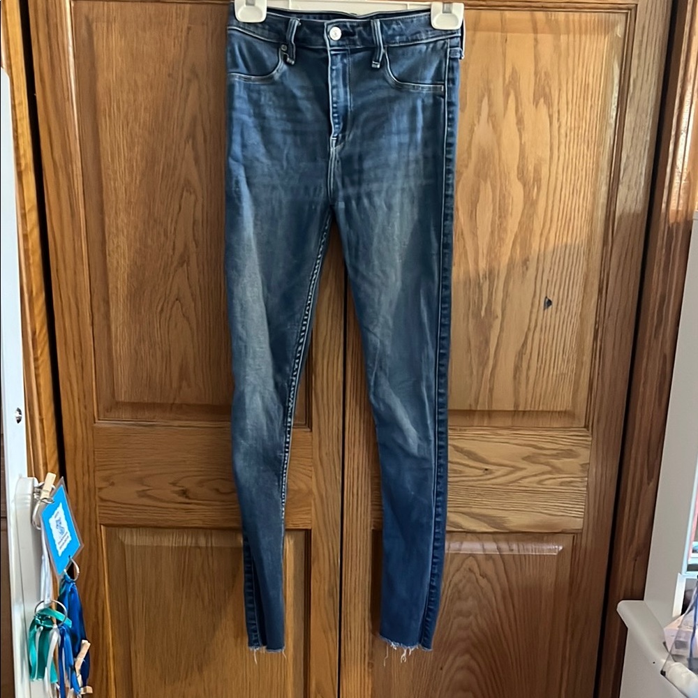 Abercrombie Kids Dark Blue Skinny Jeans